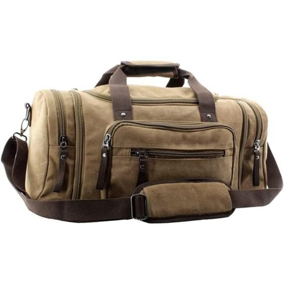 Shoulder Canvas Travel Tote Duffel Bag